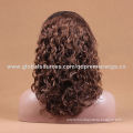4#/30# Highlight 25mm Curl 18-inch Indian Remy Hair Full Lace Wigs